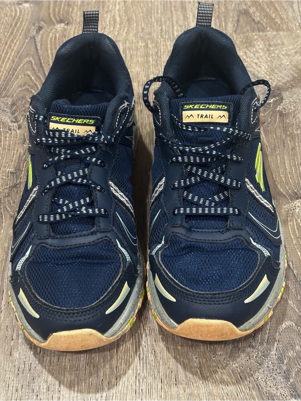 Skechers Trail Women’s 8.5 Blue Gray Hiking Shoes